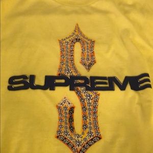 Authentic Supremely diamond s t shirt